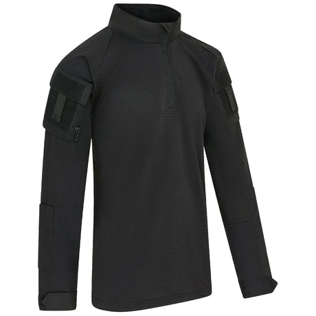 black kombat ubacs shirt side angle of arm pocket