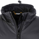 black snugpak softie tactical jacket with adjustable neck