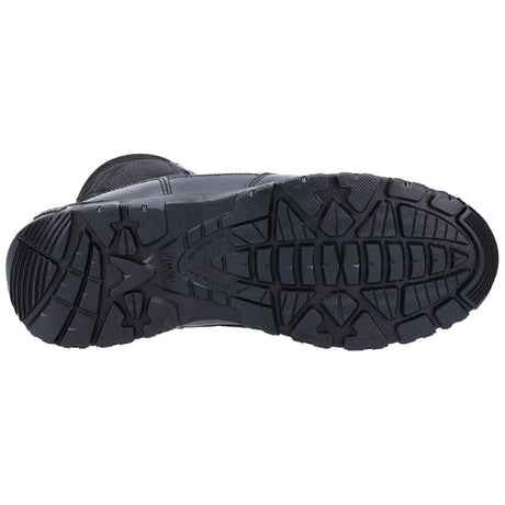 black sra slip resistant outsole magnum viper pro 8 boots side zip