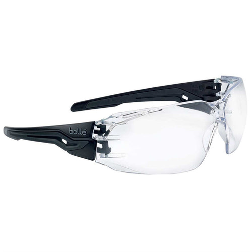 bolle silex bssi safety glasses clear