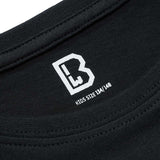 brandit kids tshirt black crew neck