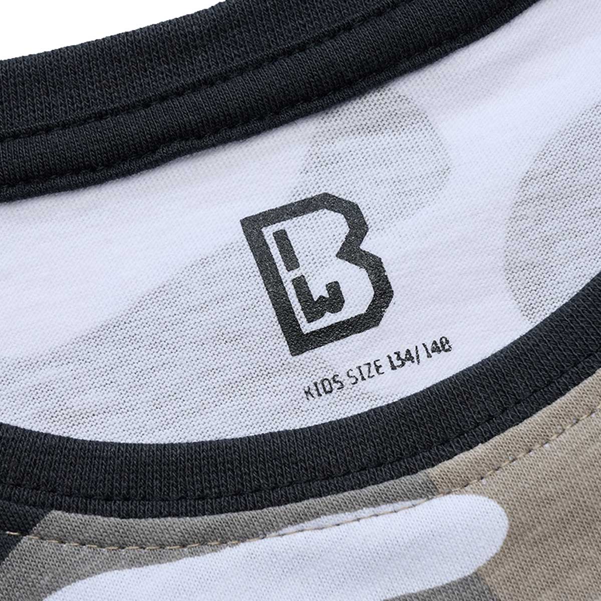 brandit kids tshirt urban camo crew neck