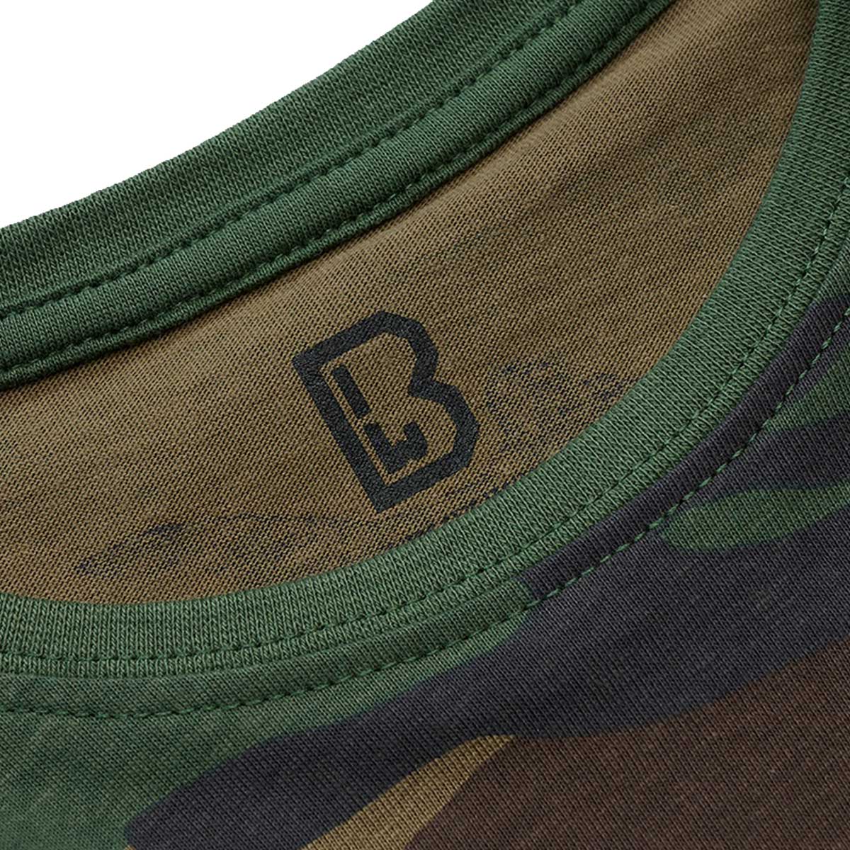 brandit kids tshirt woodland crew neck