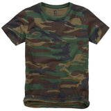 brandit kids tshirt woodland