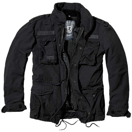 brandit m65 giant black jacket