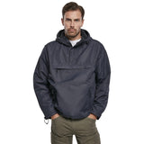 brandit windbreaker jacket navy blue