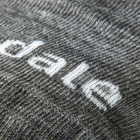 bridgedale base layer thermal liner boot sock twin pack grey fabric close up
