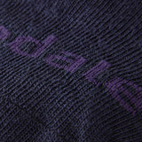 bridgedale base layer thermal liner boot sock twin pack navy fabric close up