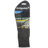 bridgedale mens hike midweight merino comfort boot sock charcoal