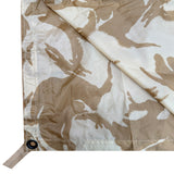British Army Surplus Desert DPM Basha Tarp - Grade 1