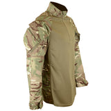 british army mtp 23 ubacs shirt olive angled view