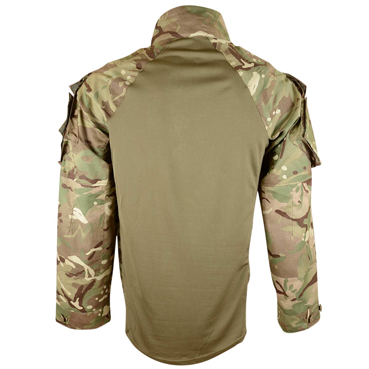 british army mtp 23 ubacs shirt olive rear view