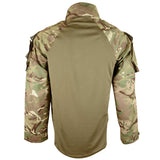 british army mtp 23 ubacs shirt olive rear view