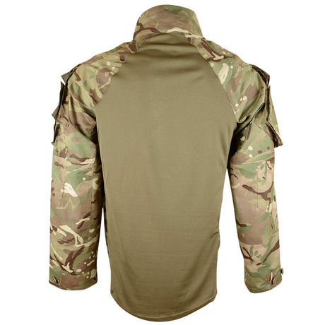 british army mtp 23 ubacs shirt olive rear view