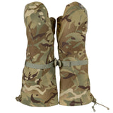 british army mvp cold weather outer mittens mtp camo new