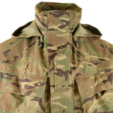 british army mvp waterproof jacket with pockets mtp camo grade 1 collar