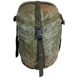 british army sleeping bag compression sack olive used