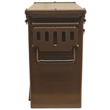brown british army m548 ammo box folding clasp closure