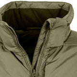 brushed polyester neck warmer of snugpak spearhead olive jacket