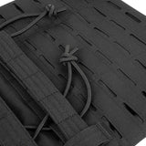 bungee size adjusters on black viper special ops plate carrier