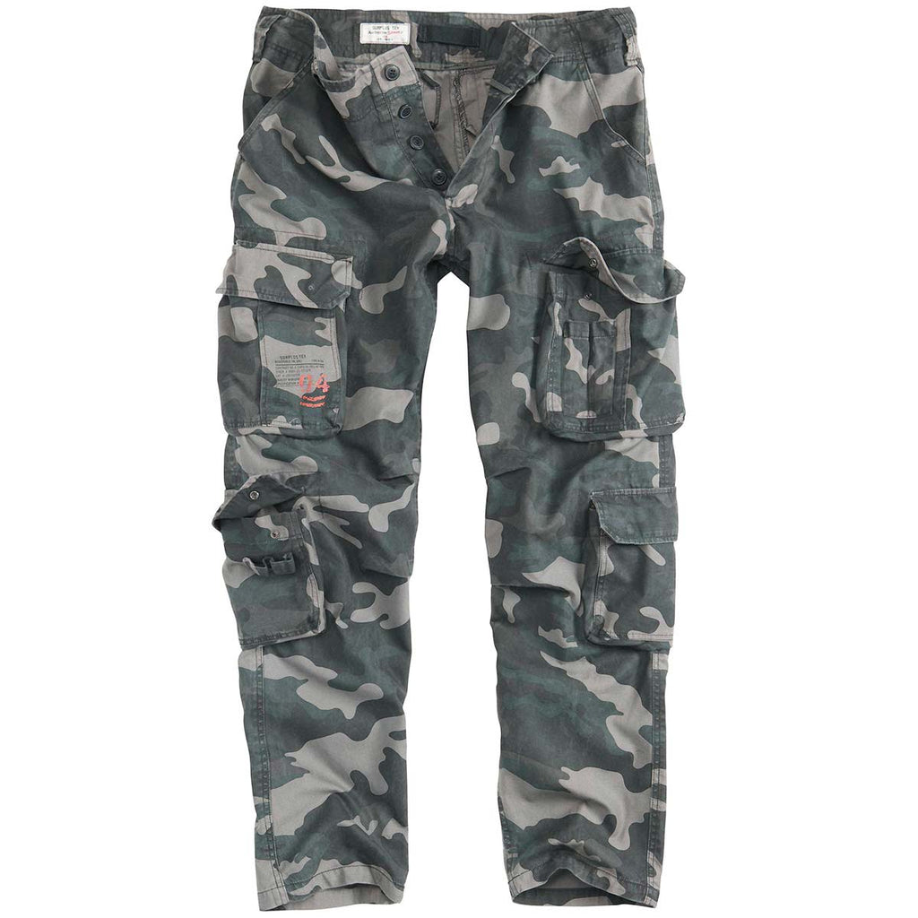 Surplus Slimmy Broek Dames - Zwart
