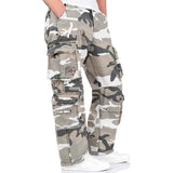 cargo pockets on urban surplus airborne vintage trousers
