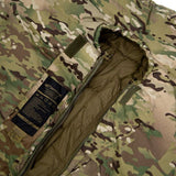 carinthia defence 4 multicam sleeping bag zip baffle
