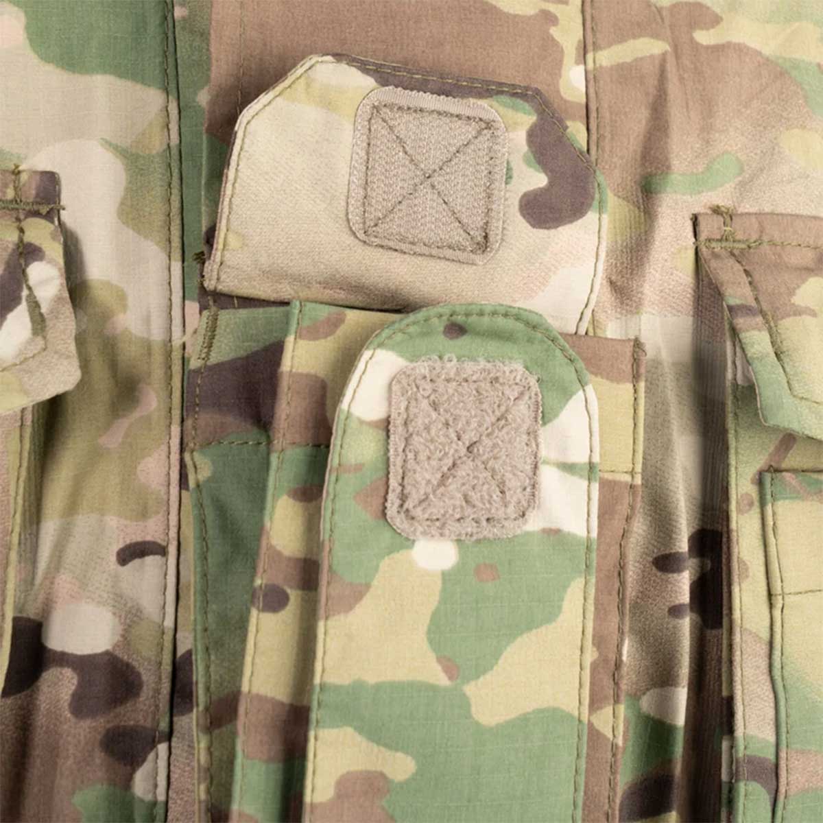 central compass pocket on keela camouflage mk6 waterproof jacket