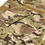 chest pocket on btp camo kombat tactical acu assault shirt