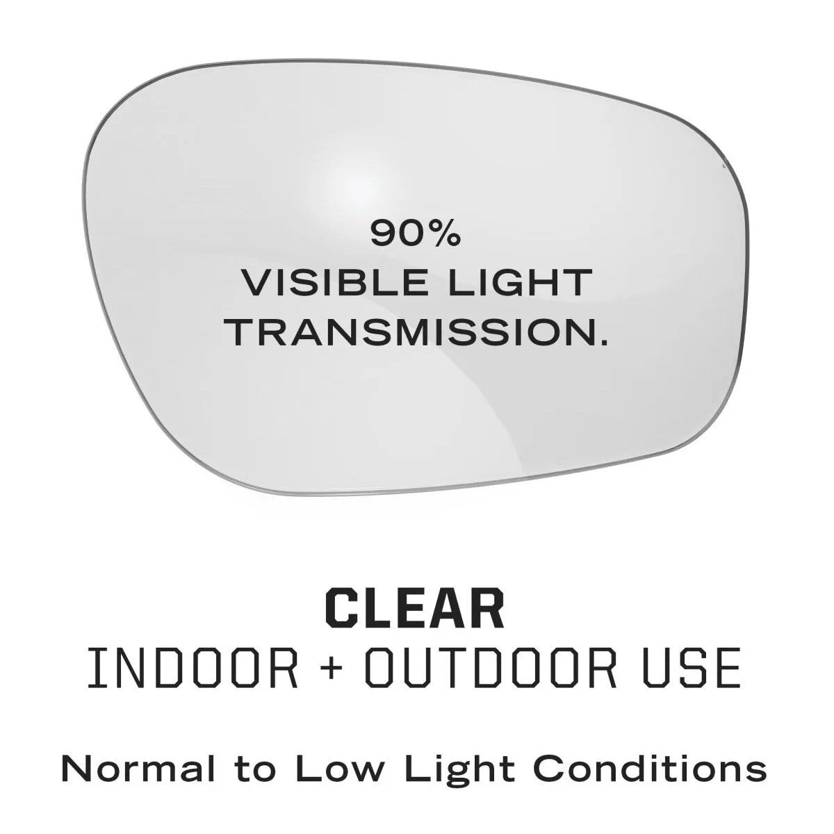 clear lens conditions mechanix type x safety glasses