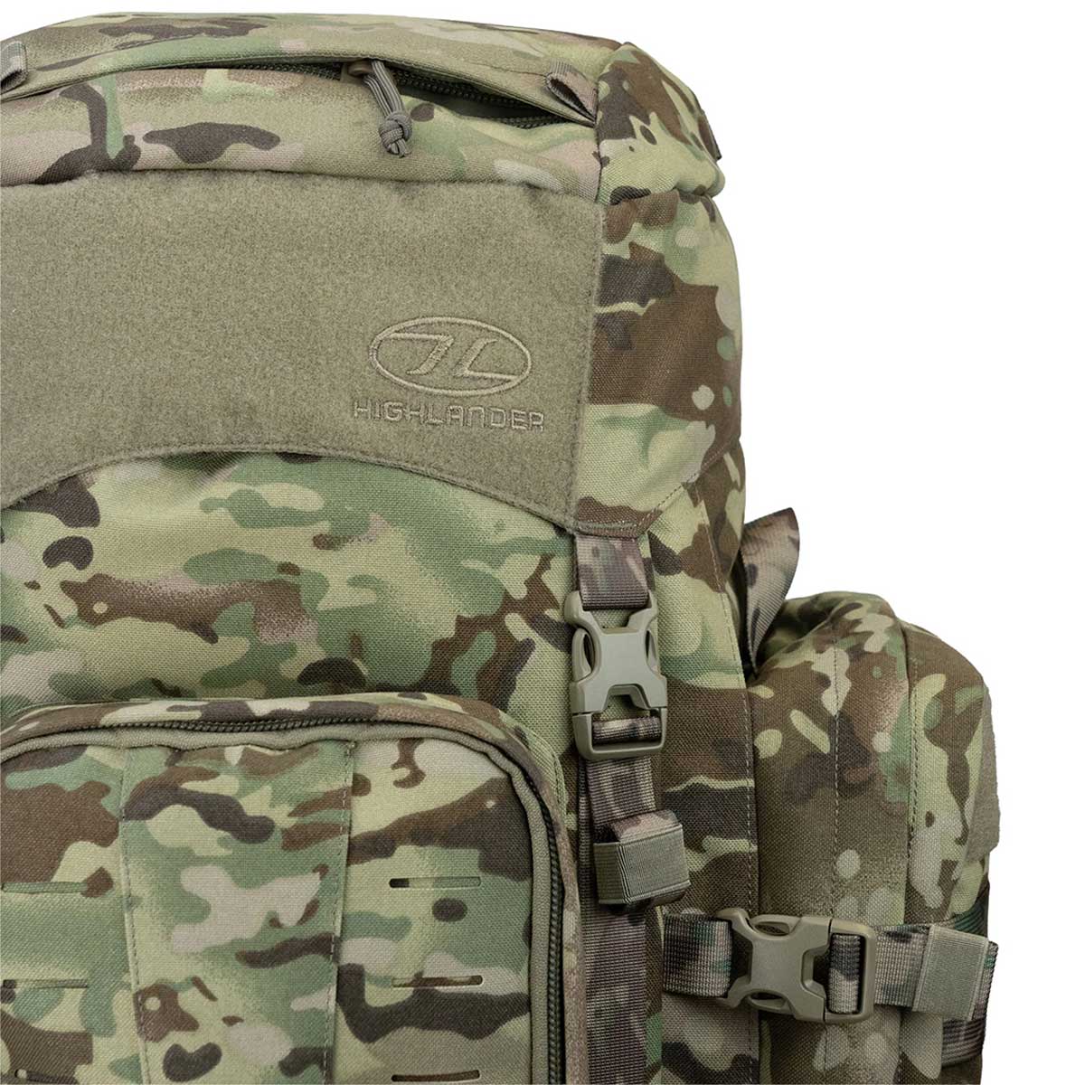 clip closure highlander pinnacle backpack hmtc camo