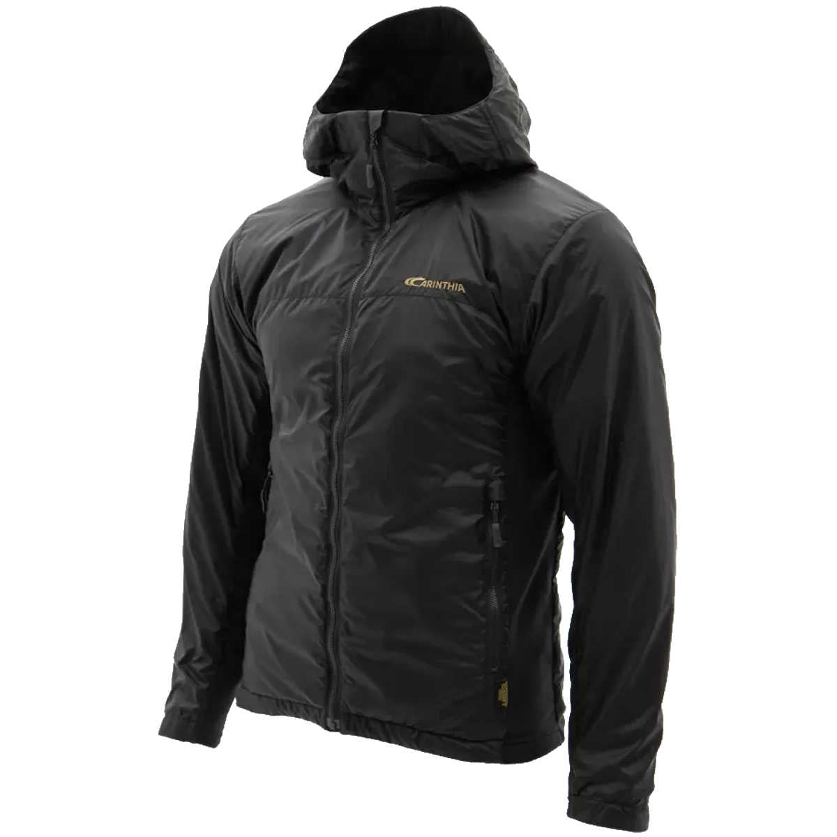 close fitting black carinthia tlg 2.0 jacket