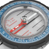 close up of silva field compass capsule