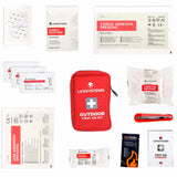 contents of lifesystems outdoor first aid kit