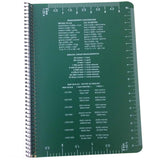 conversions in modestone side spiral waterproof a5 notebook
