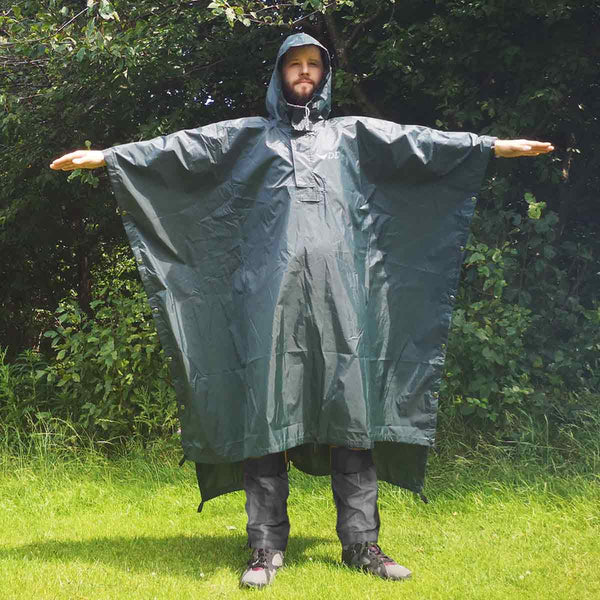 poncho tarp decathlon DD Hammocks Waterproof Poncho Tarp Olive Green - 2.5m x 1.4m