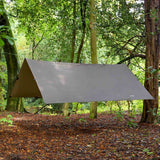 dd tarp 3x3 superlight DD Hammocks Superlight Tarp Brown - 3m x 2.9m