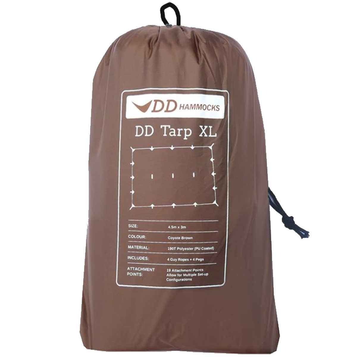 DD Hammocks Tarp XL - 4.5m x 3m - Free Delivery | Military Kit