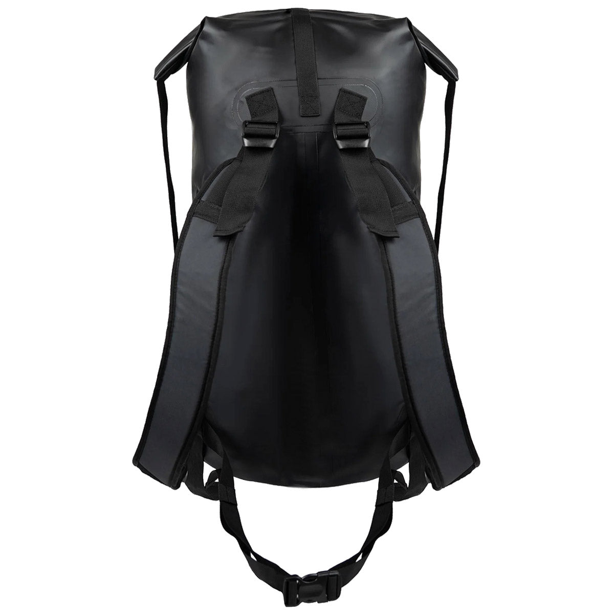 detachable straps highlander tri laminated duffle bag black