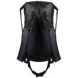 detachable straps highlander tri laminated duffle bag black