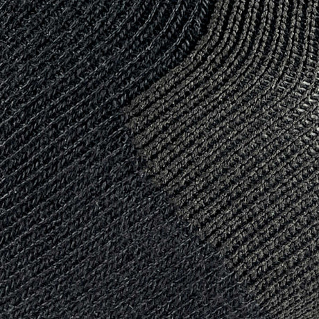 double layer design of black 1000 mile double layer repreve socks