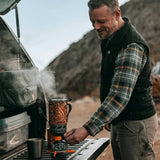 duck camo flash 1.0 jetboil in use outdoors
