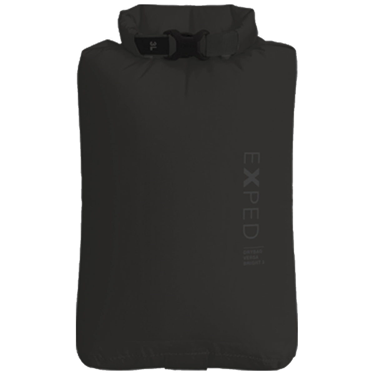 exped 3l waterproof drybag versa black