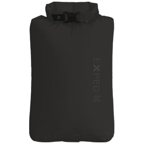 exped 3l waterproof drybag versa black