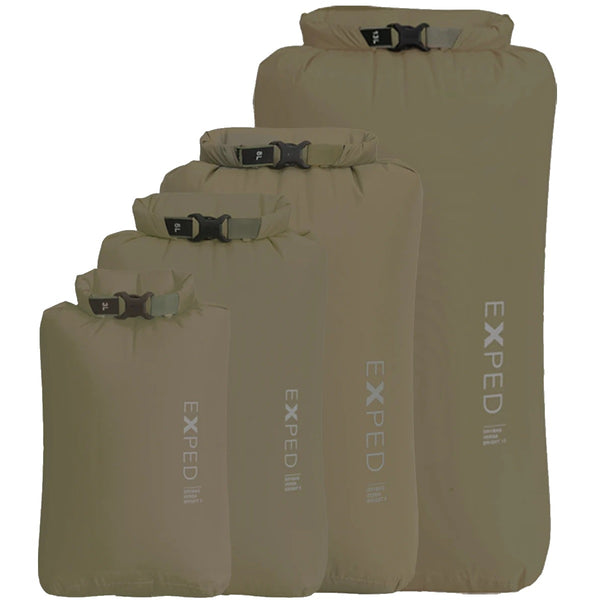 exped tarp 4 Exped Drybag Versa 4 Pack 3-13L Olive Drab