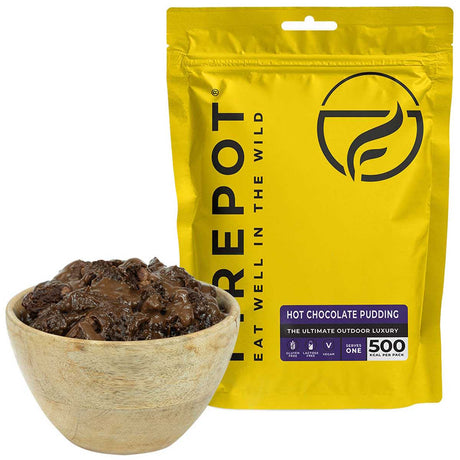 firepot food hot chocolate pudding regular