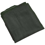 folded mfh olive green scrim net scarf