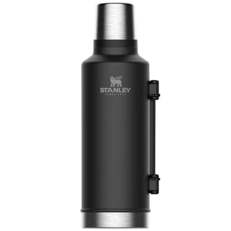 folded side handle stanley classic legendary vacuum thermos flask 2.3l black 2.0