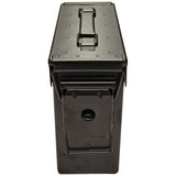 folding clasp closure of black nato m19a1 30 cal ammo box