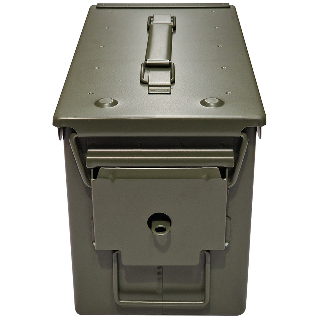 NATO M2A1 50 Cal Steel Ammo Box Olive Green - Free Delivery | Military Kit